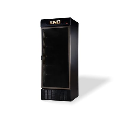 یخچال ویترینی کینو عرض 80 مشکی مدل KR800 BL